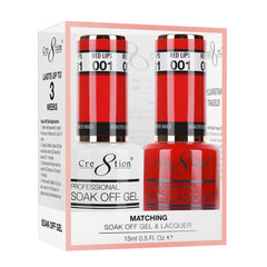 Cre8tion Matching Sets - 001 RED LIPS