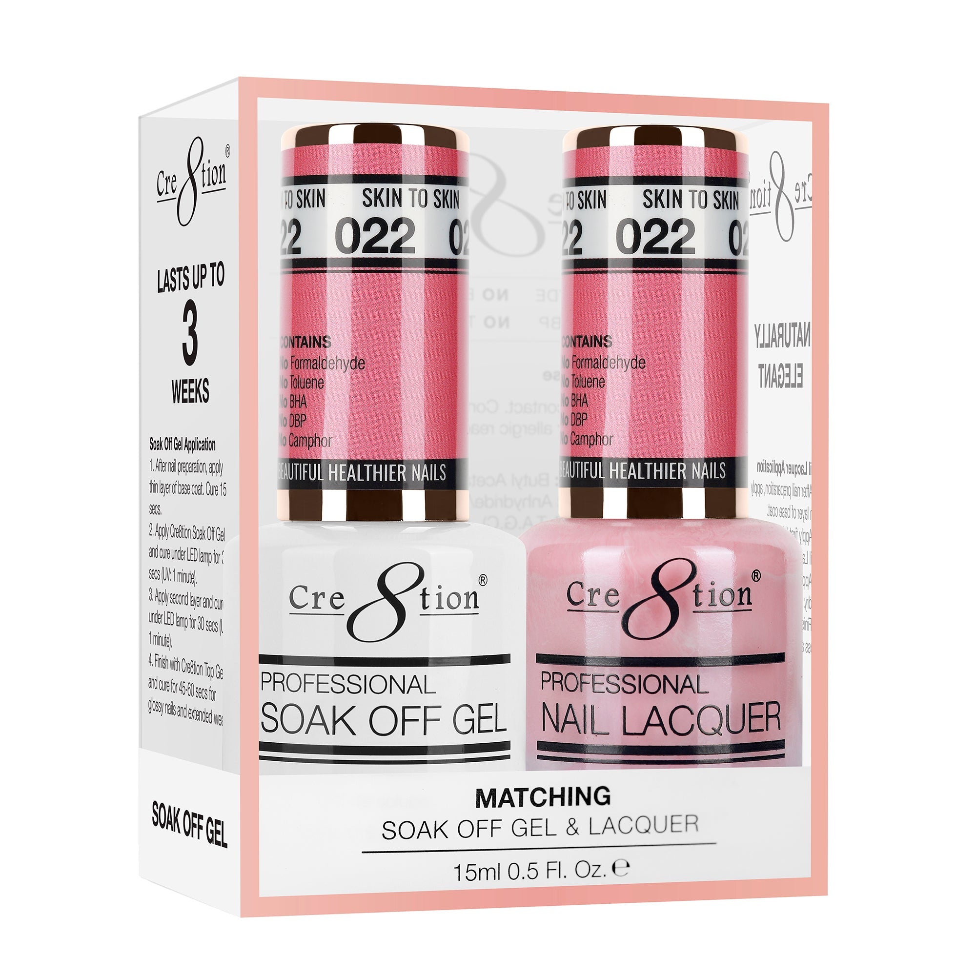 Cre8tion Matching Sets - 022 SKIN TO SKIN