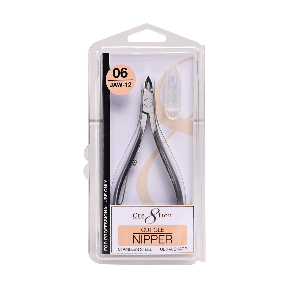 Cre8tion Stainless Steel Cuticle Nippers 06