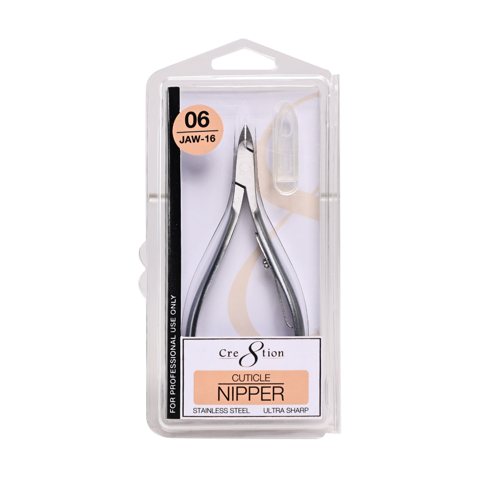Cre8tion Stainless Steel Cuticle Nippers 06