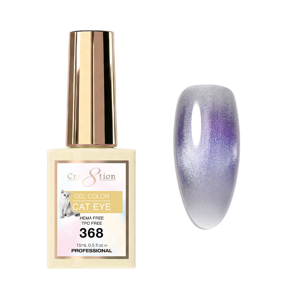Cre8tion Cat Eye Soak Off Gel 0.5oz 368