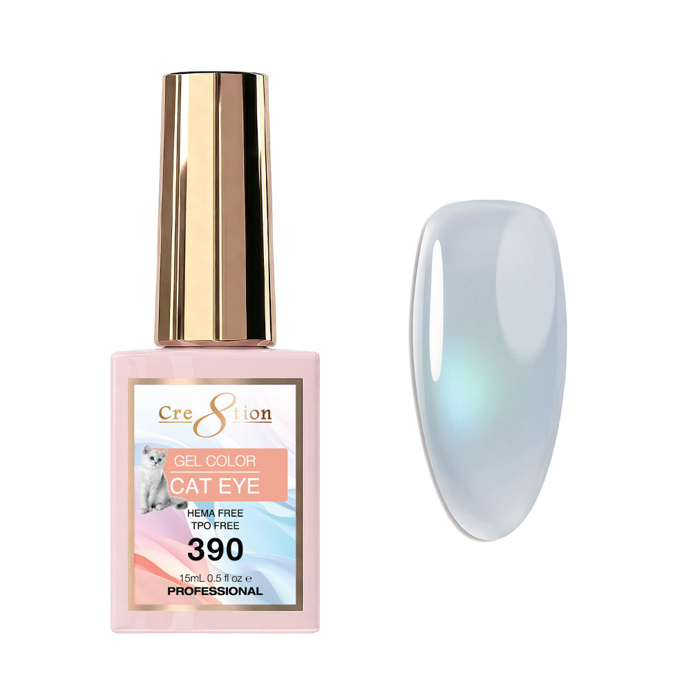 Cre8tion Cat Eye Soak Off Gel 0.5oz 390