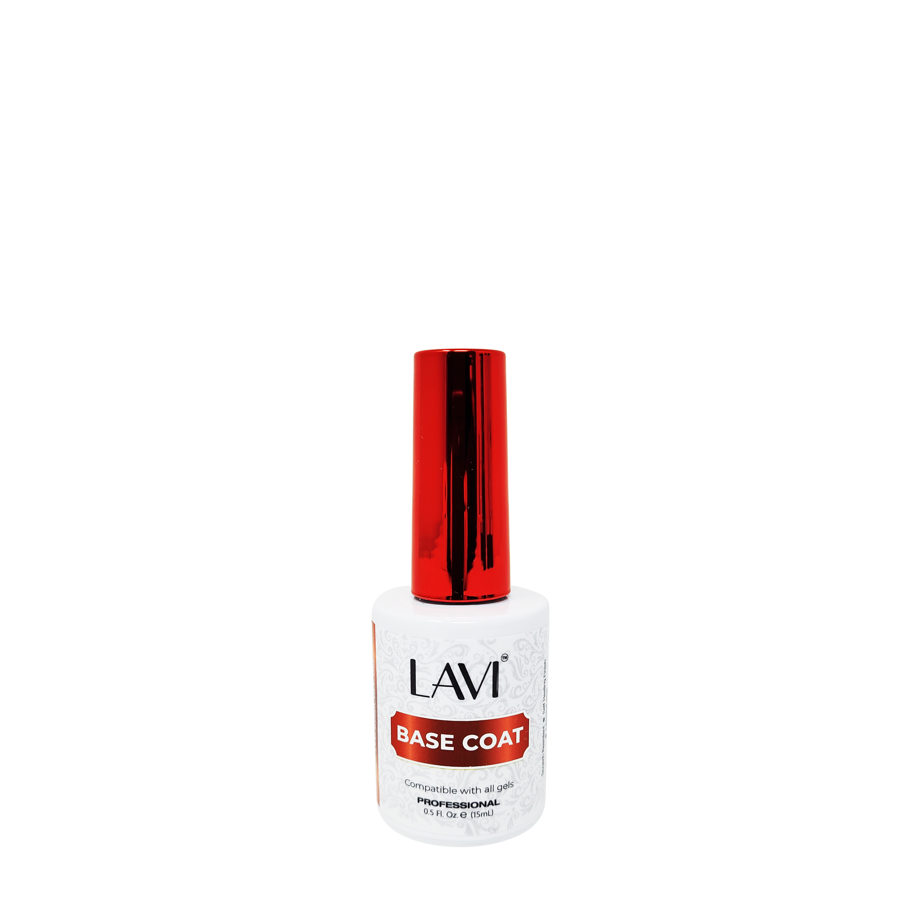 Lavi Base Coat 0.5oz, Version 1 (PK: 25 pcs/box, 200 pcs/case)