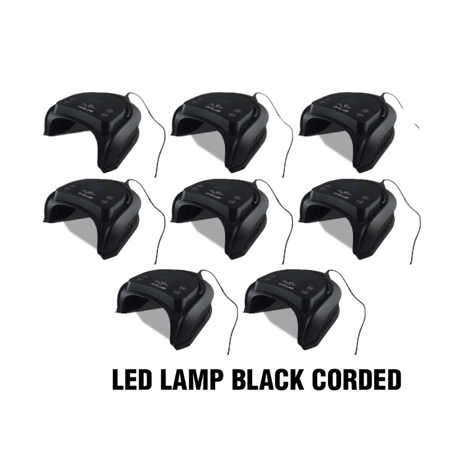 Cre8tion Signature LED Lamp Black Corded