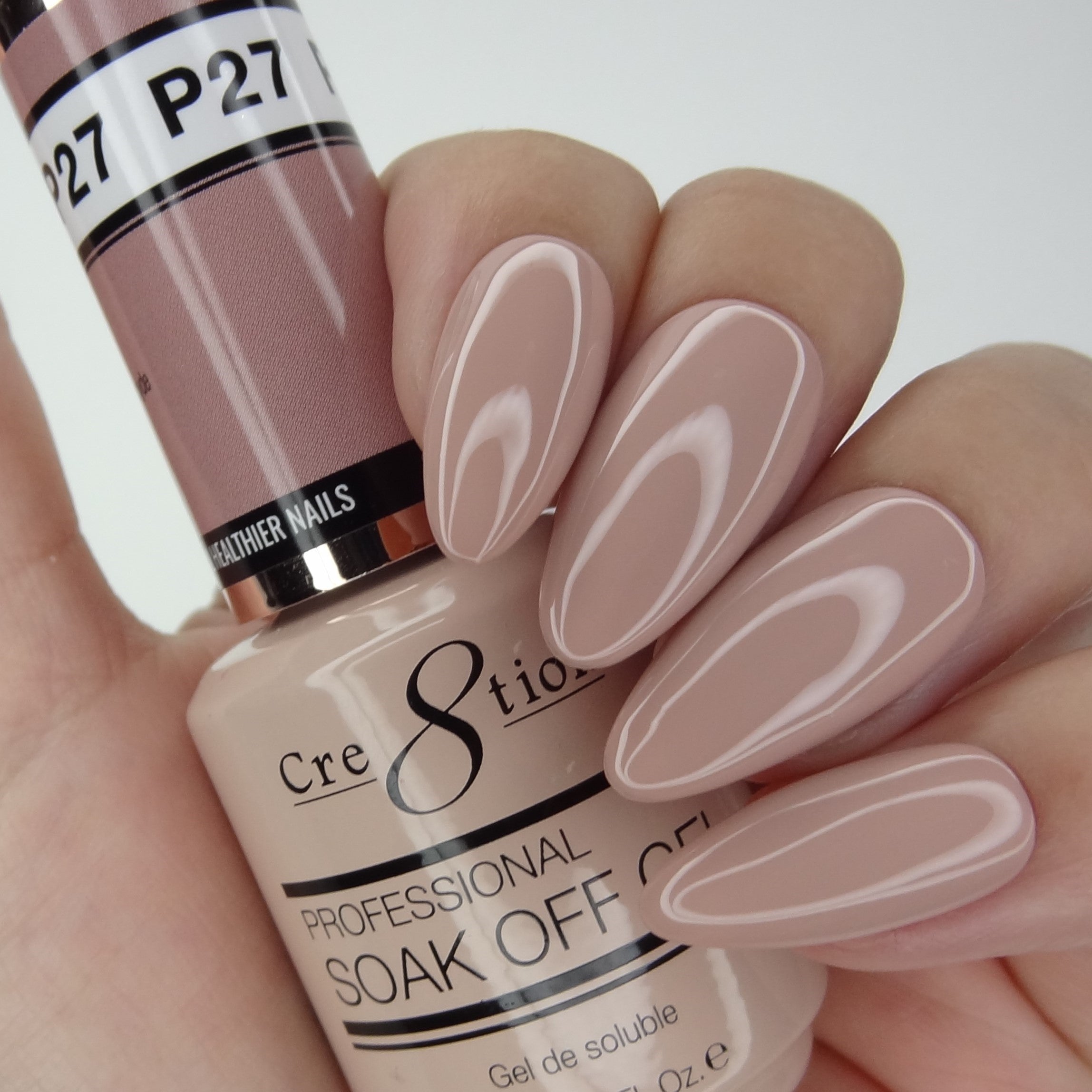 Cre8tion Gel - French Collection 0.5oz - P27 Pink