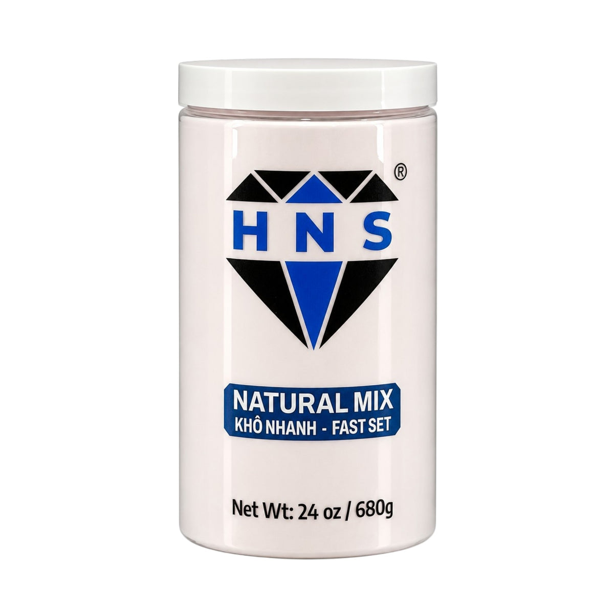 HNS DIAMOND NATURAL MIX KHO NHANH  NAIL POWDER 24 OZ