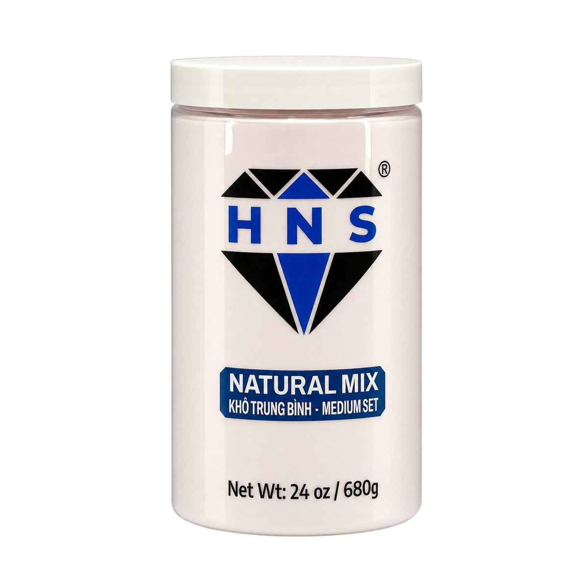 HNS DIAMOND NATURAL MIX KHO TRUNG BINH  NAIL POWDER 24 OZ