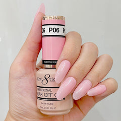 Cre8tion Gel - French Collection 0.5oz - P06 It's a Girl Pink