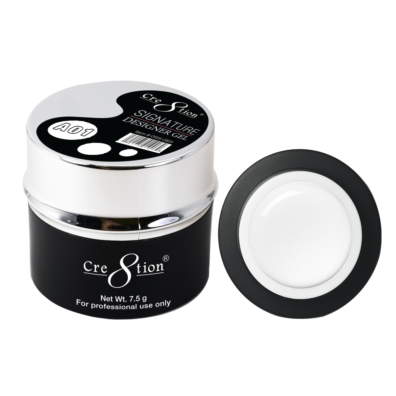 Cre8tion Signature Designer Gel 7.5g - Full Set 9 Colors