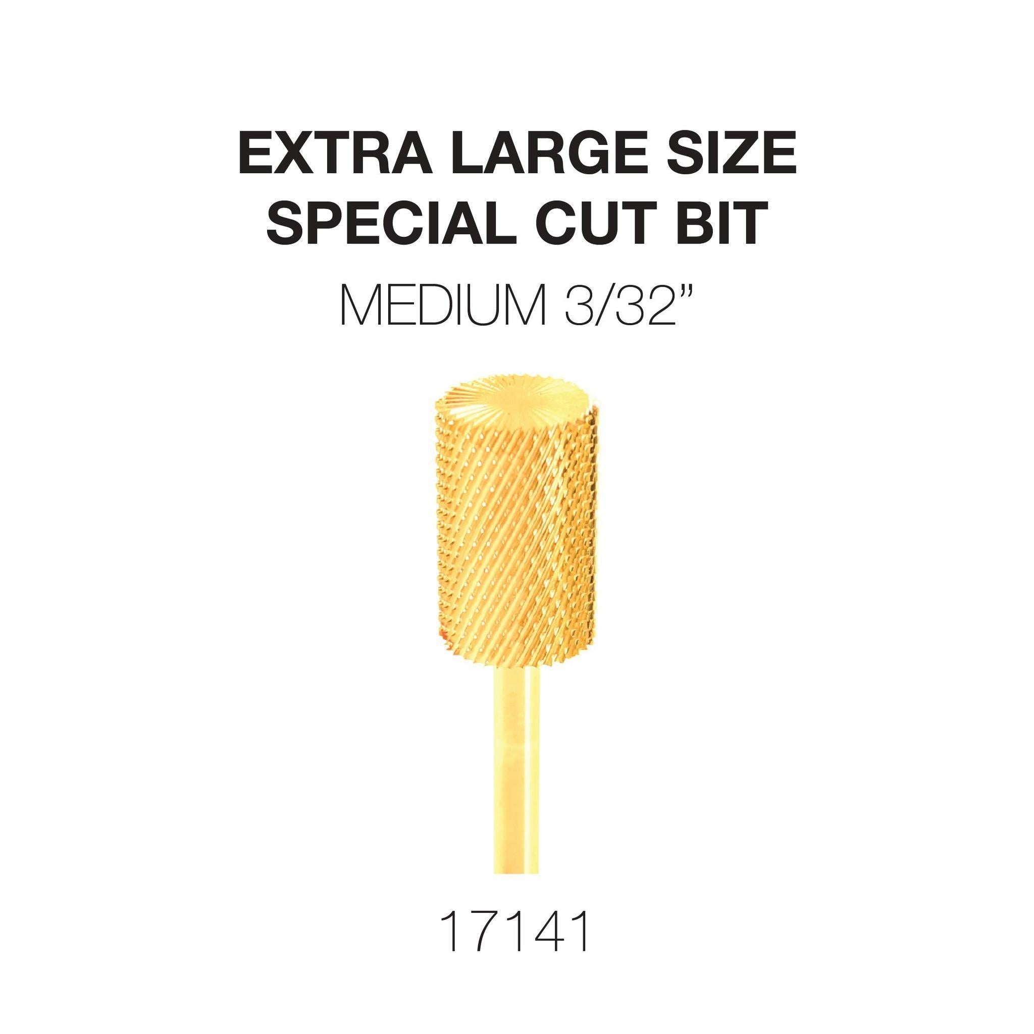 Cre8tion Extra Large Size - Special Cut Bit 3/32" Gold