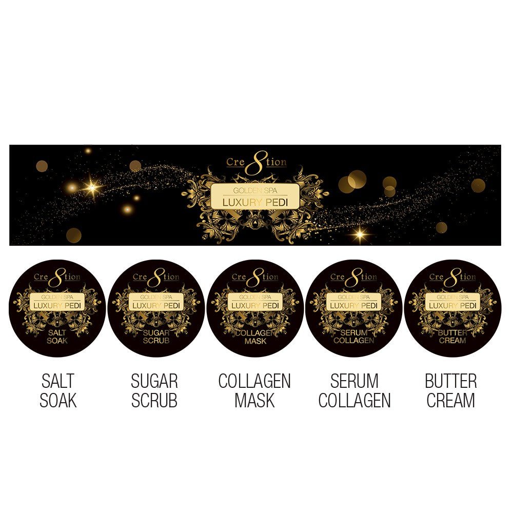 [Bonus Combo] Cre8tion Luxury Pedicure Spa - Pink Diamond & Golden - with 1 Free Platinum