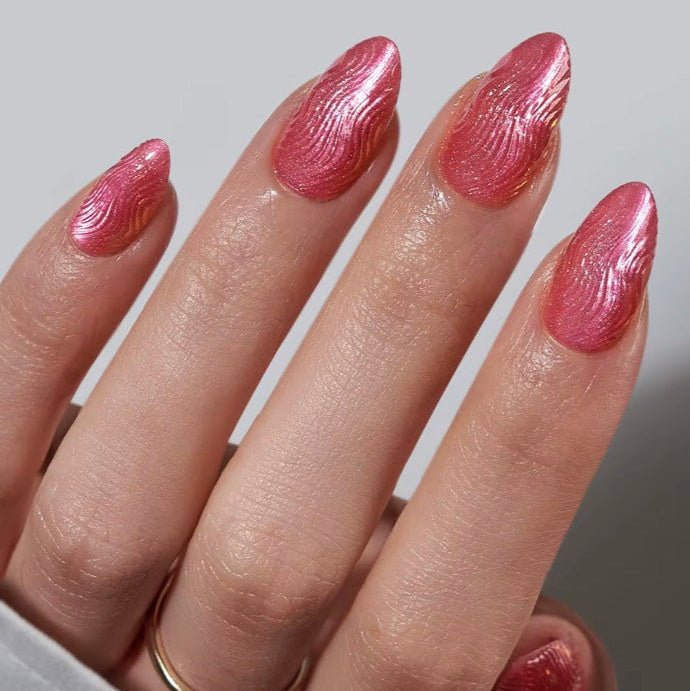 Cre8tion Wavy Line, Chrome, Rhinestone Nail Art Gel 0.26oz
