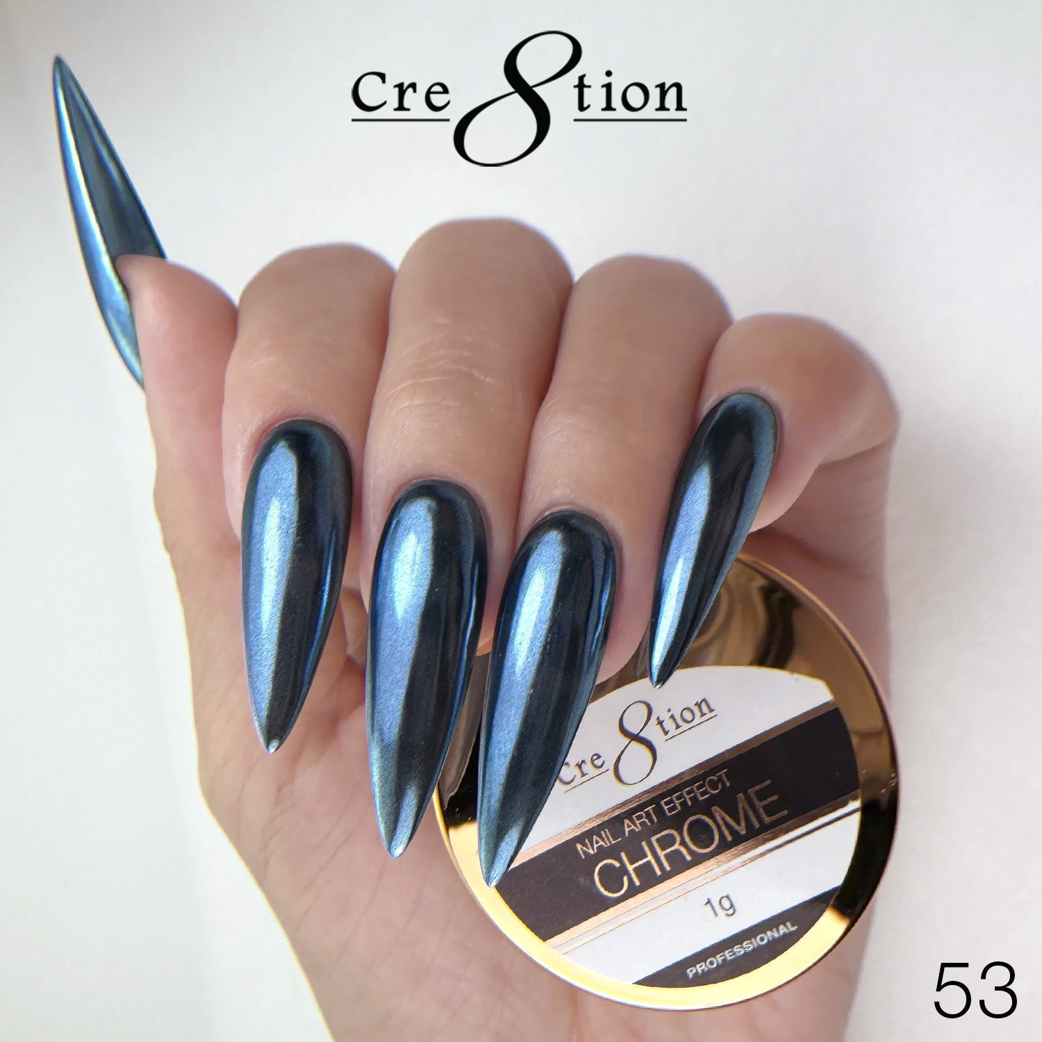 Cre8tion Chrome Nail Art Effect 1g - 53