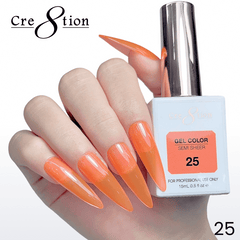 Cre8tion Hema Free Semi-Sheer Collection 0.5oz -  Coral Series