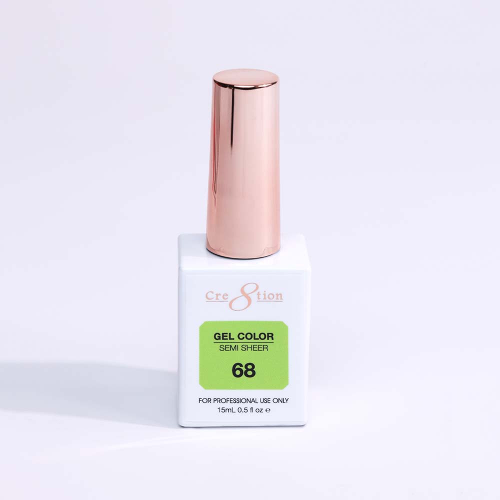Cre8tion Hema Free Semi-Sheer Collection 0.5oz - Neon Series