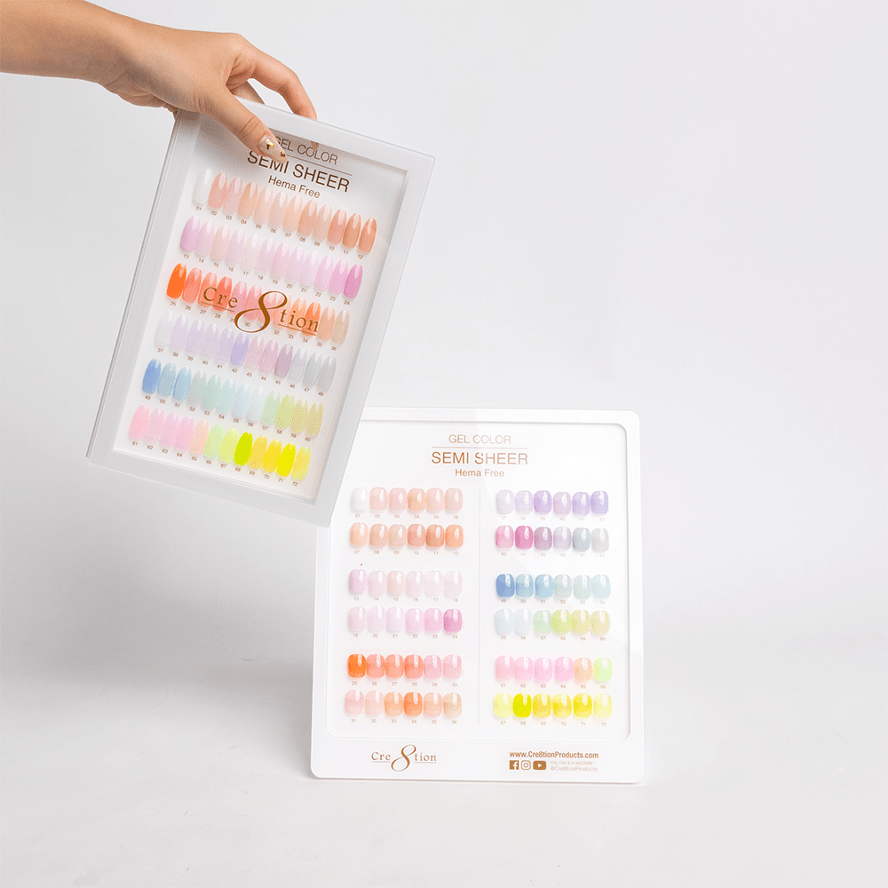 Cre8tion Hema Free Semi-Sheer Collection 0.5oz - Nude Series