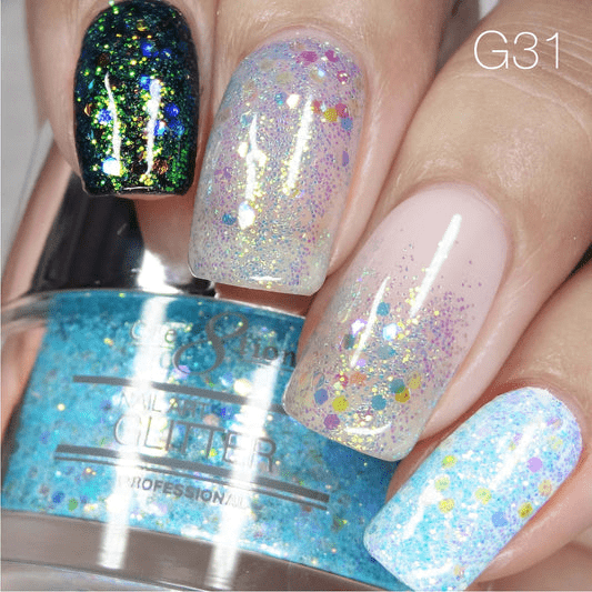 Cre8tion Nail Art Glitter 0.5oz - HERE’S THE SPRING AGAIN Collection