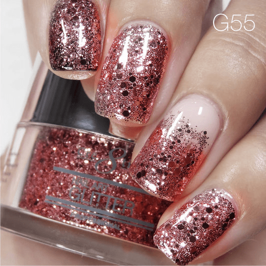 Cre8tion Nail Art Glitter 0.5oz - WINTER SPARKLING