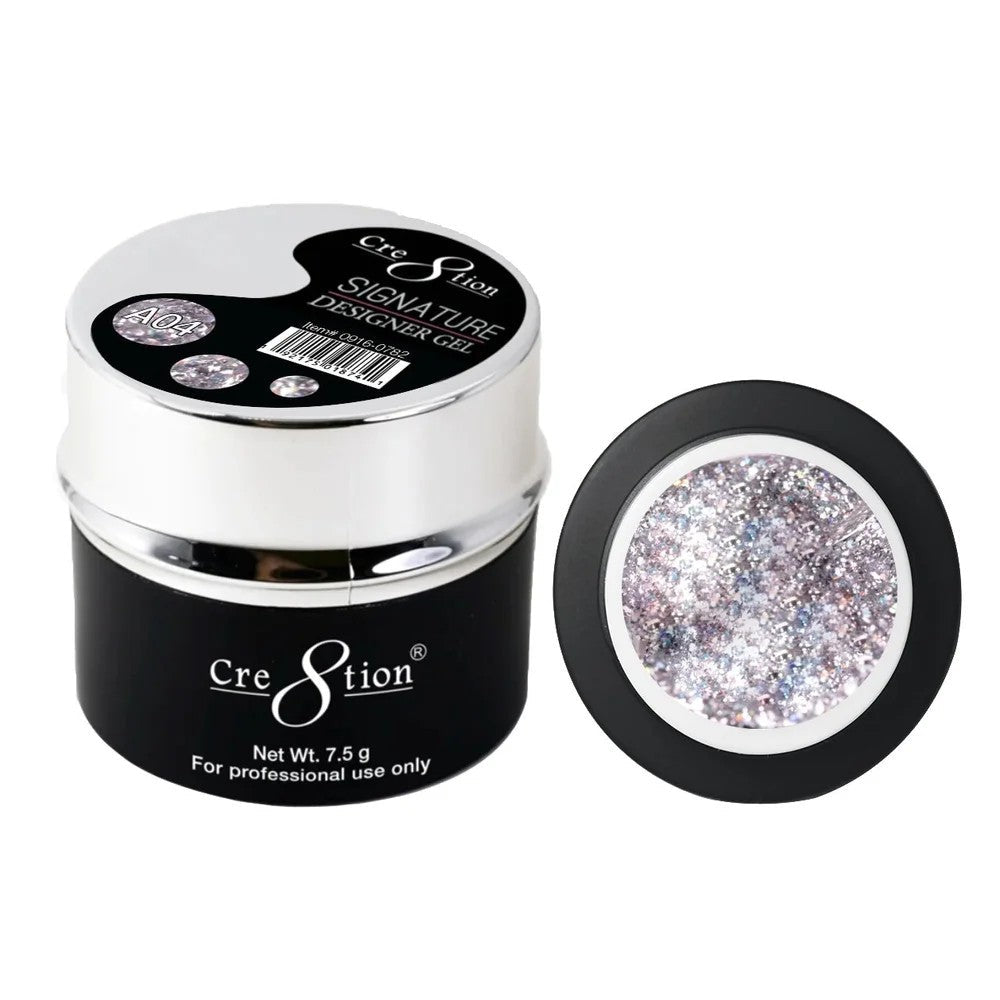 Cre8tion Signature Designer Gel 7.5g - Full Set 9 Colors