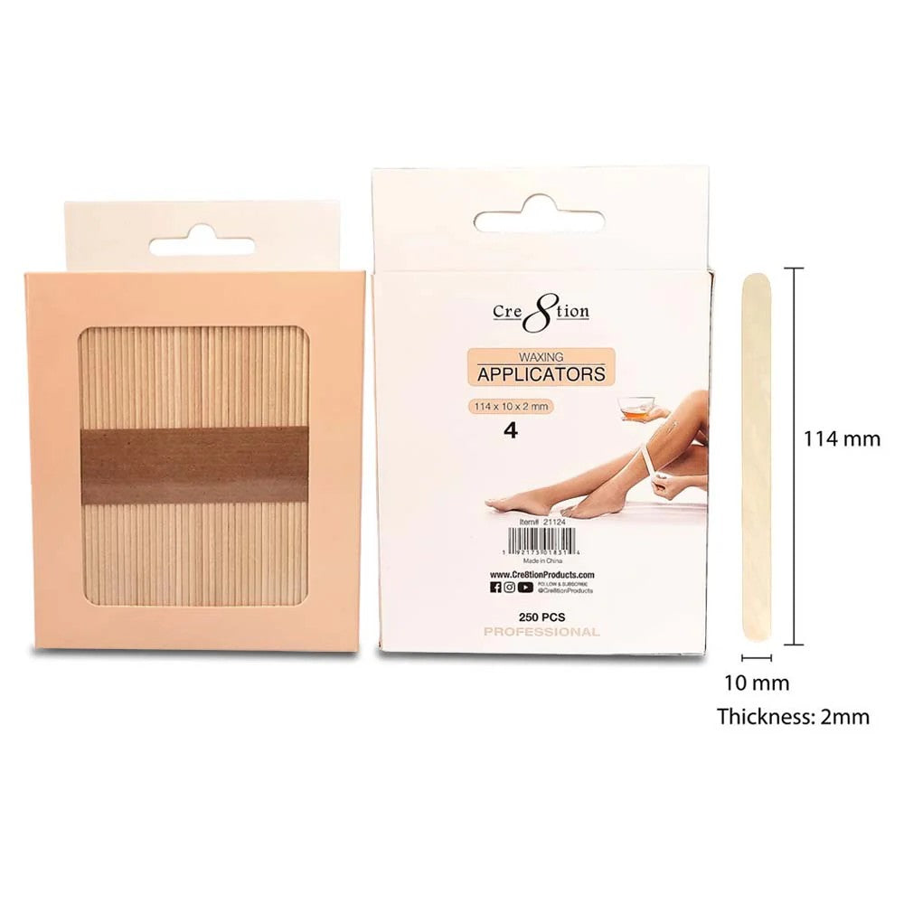 Cre8tion Disposable Applicators 4 - 250 pcs./box (New Version)
